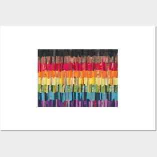 Philadelphia Gay Pride Flag Collage Posters and Art